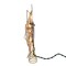 Kurt Adler 9.45-Inch UL 10-Light 7-Point Gold Glittered Capiz Star Tree Topper